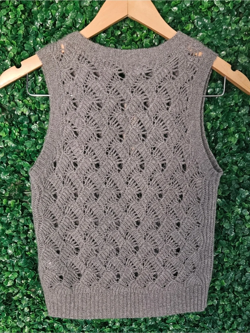 J.Crew Cashmere Pointelle Sweater Shell